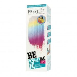 Полутраен тонер за коса 12 цвята Prestige Be Extreme - Rosa Impex
